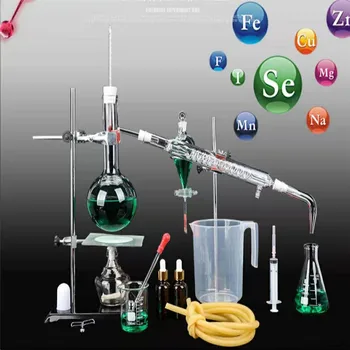 

500ML distiller set distillation purification essential oil extraction chemical experiment purification device