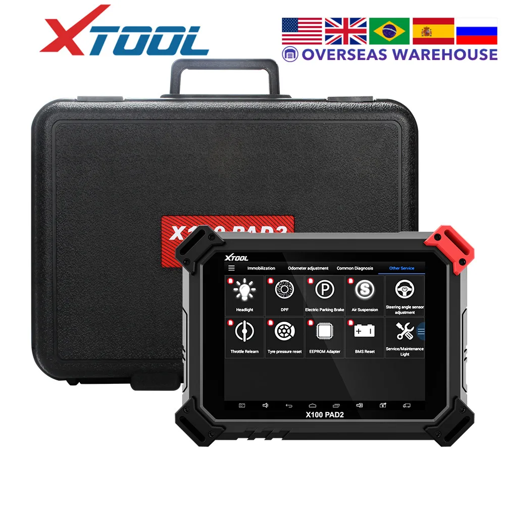 

2019 XTOOL X100 PAD2 OBD2 Auto Key Programmer Odometer Correction Tool Code Reader Car Diagnostic tool with Special Function
