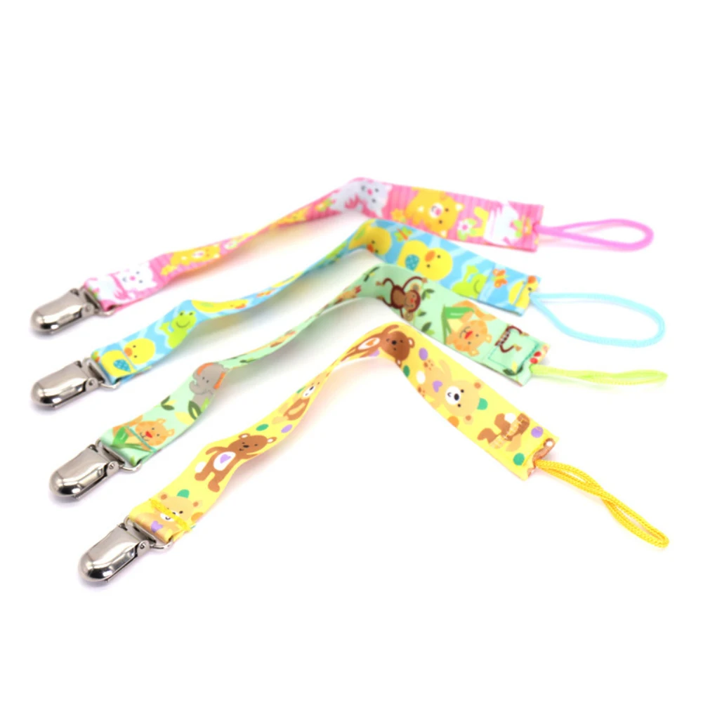 

2019 New Baby Pacifier Clip Pacifier Chain Dummy Clip Nipple Holder For Nipples Children Pacifier Clips Teether Anti-drop Rope