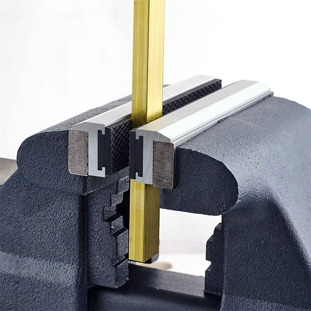 2 шт. 4 /6 дюймов Магнитный тиски защитный чехол мягкий челюсти колодки для блоки |