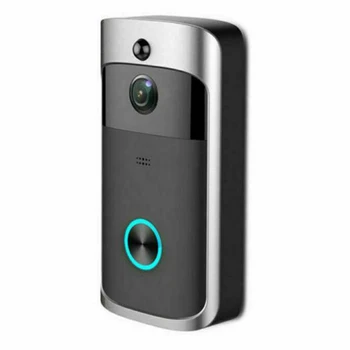 

Wireless WiFi Video Doorbell Smart Door Ring Intercom Camera Bell Recording Kit