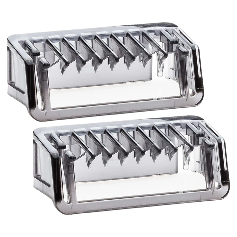 

2Pcs 2 MM Professional Salon Body Skin Hair Trimmer Clipper Comb Guide for OneBlade Necessary Tool Durable