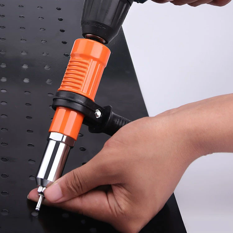 Electric Riveting Gun Conversion Head Alloy Steel Durable Rivet Part ...