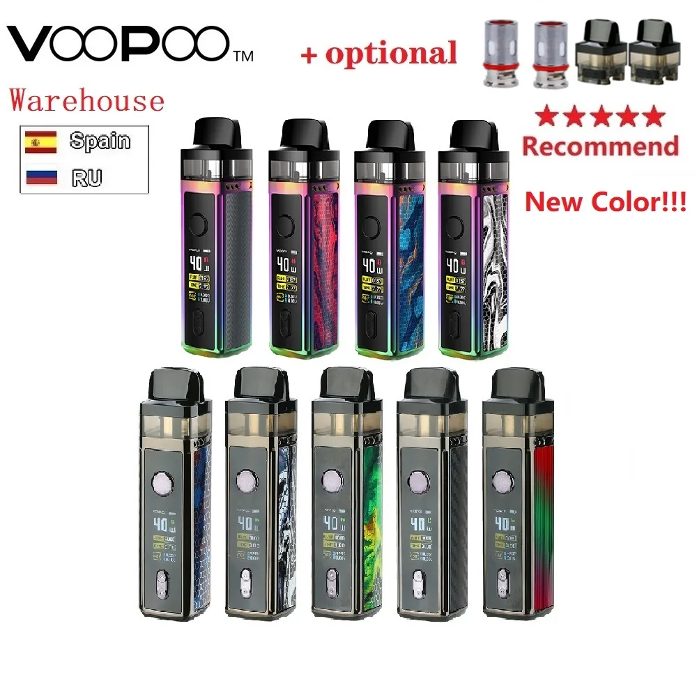 Оригинальный VOOPOO VINCI Mod Pod Vape Kit аккумулятор 1500 мАч под 5 мл чип New GENE.AI система VW vs Drag