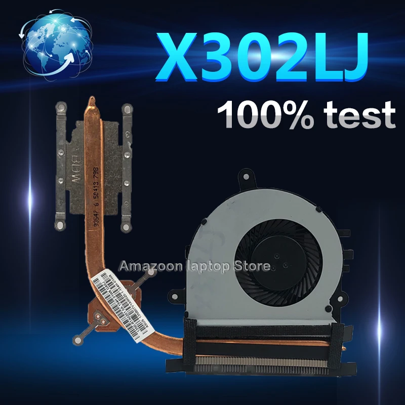 Amazoon для For Asus X302LJ X302L Q302L вентилятор процессора радиатор охлаждения Радиатор |