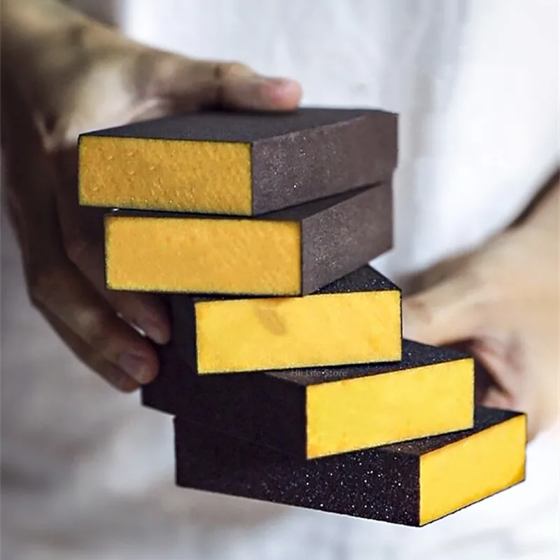 Pottery Frosted Sponge 3pcs DIY Ceramic Repair Blank Wear-resistant Sculpture Tool Ceramic Blank Plaster Polishing Smooth Tool pottery sculpting tools