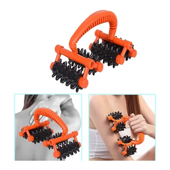 

Wheel Roller Massager Plastic Body Care Promote Blood Circulation Massage Tool For Neck Waist