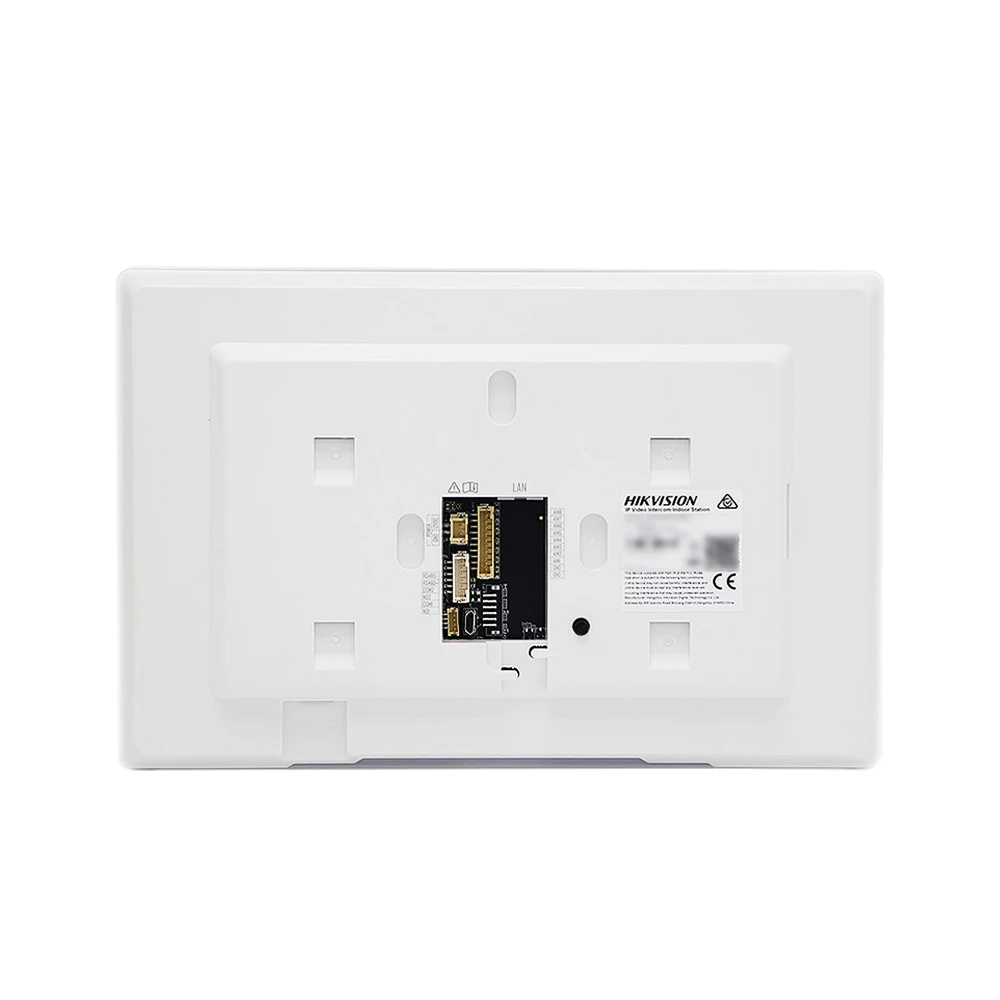DS-KH9510-WTE1 Original Hikvision Android Indoor Station 10.1-Inch Colorful Touch Screen Video Intercom