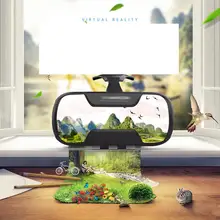 VR Очки виртуальной реальности 3D стерео очки для игр как изображение ручного просмотра фильмов, играть в игры. 385 г