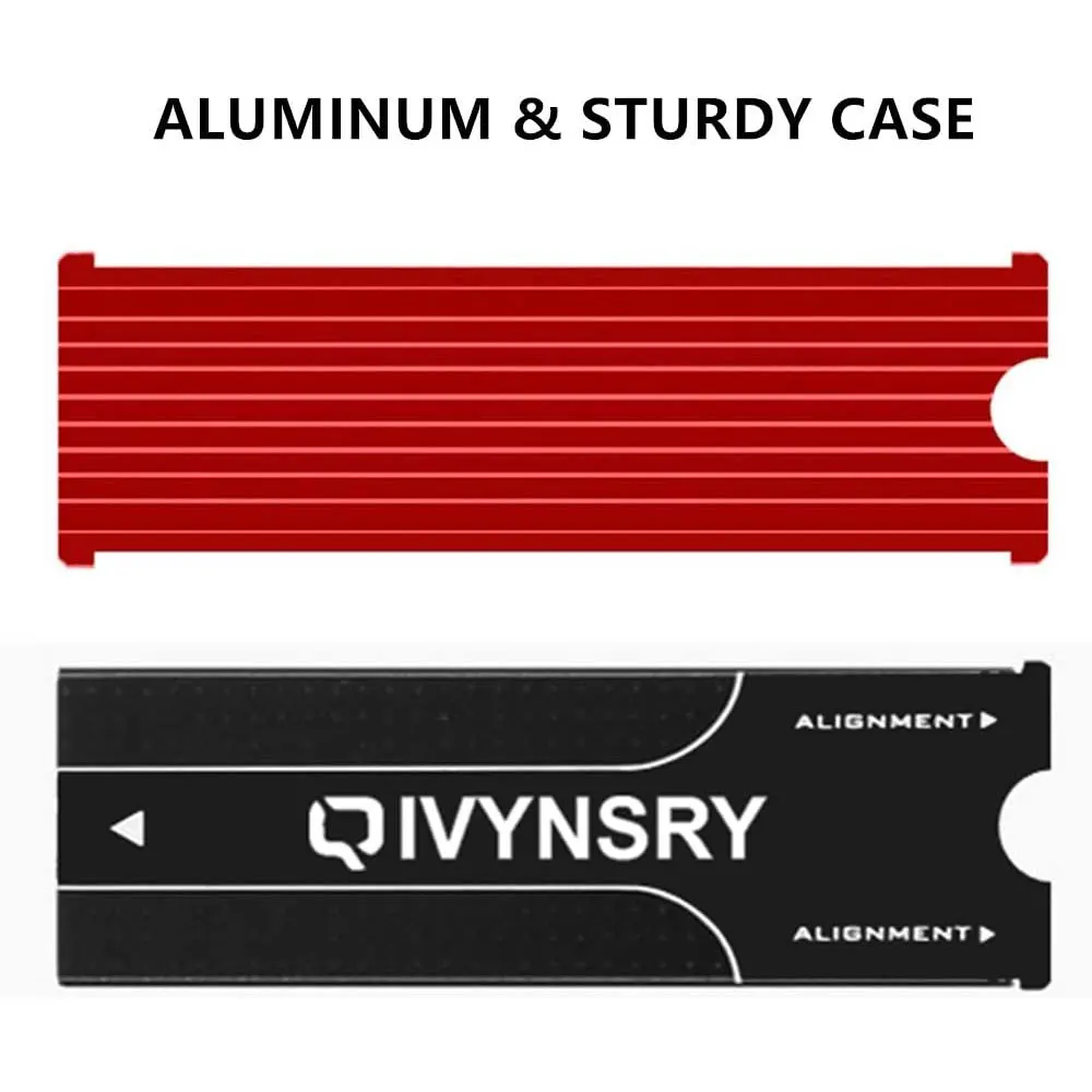 M.2 NVMe Heatsink Cooler for PS5 SSDs - Enhanced Cooling for Samsung 980, 970 EVO Plus, SN850, SN750, SN570 Description Image.This Product Can Be Found With The Tag Names 2 ssd ps5 heatsink, M2 ssd ps5 heatsink, Ps5 m2 ssd heatsink, Ps5 nvme ssd heatsink, Samsung 980 heatsink ps5