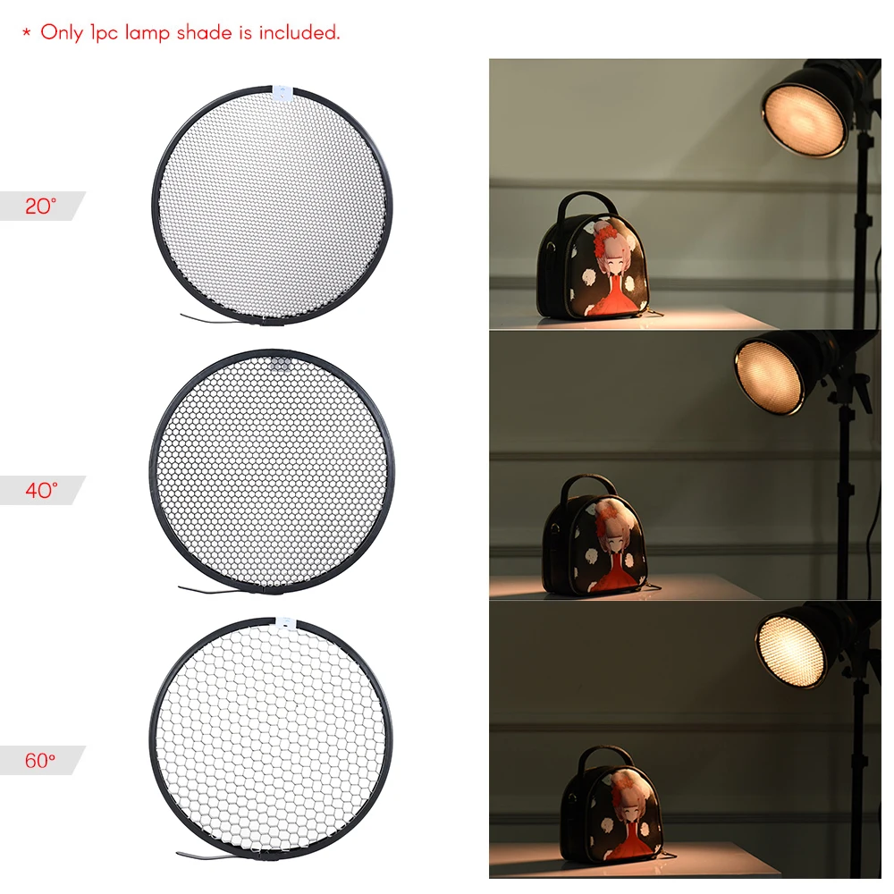 Andoer 7 &quot / 180 мм Отражатель рассеиватель абажур для вспышки Elinchrom светильник
