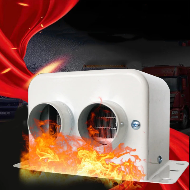 

Car Heater Car Glass Defroster Window Heater for Winter Auto Air Outlet 2 Warm Dryer in Car Goods Interior Accessories(24V 800W)