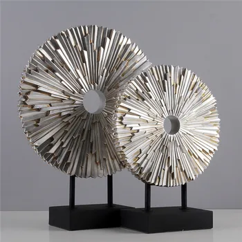 

2PCS/SET RETRO RESIN SUN STATUE HOME DECOR CRAFTS ROOM DECORATION OFFICE VINTAGE ORNAMENT STUDY RESIN FIGURINES GIFTS R1514