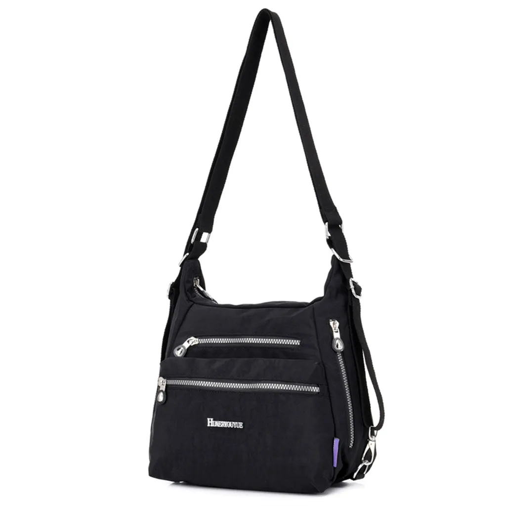 Женская нейлоновая сумка на плечо Водонепроницаемая элегантная сумка для ежедневных покупок женская дизайнерская сумка