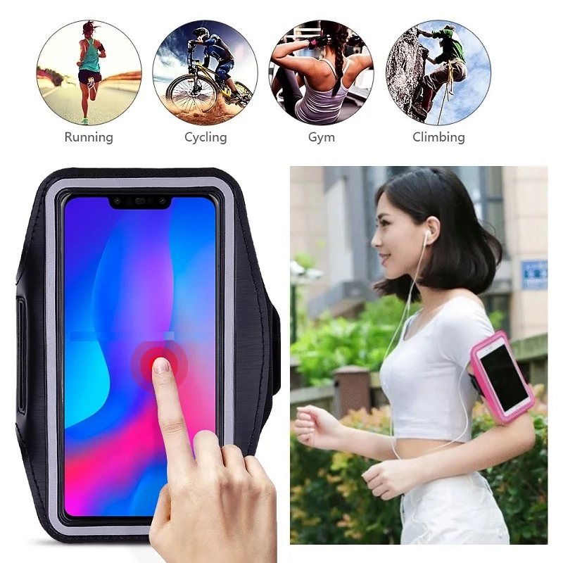Чехол для Huawei Nova 3i 3 3e 4 4e 2s 2 Plus 5 5T Pro сумочка на руку держатель телефона ремень бега