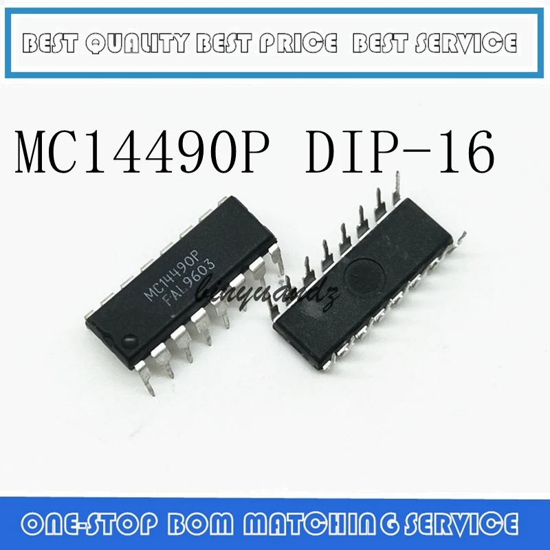

30 шт. MC14490P MC14490 DIP16 оригинал