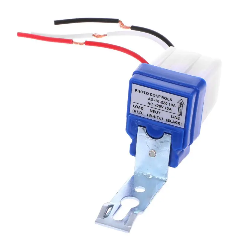 

Auto On Off Street Light Switch Photo Control Sensor AC 220V 10A