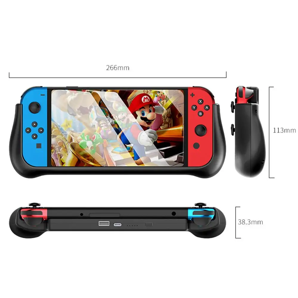 10000 мАч батарея зарядное устройство чехол для nintendo переключатель Портативный резервного заряда Банк питания станция Держатель для консоли быстрое зарядное устройство