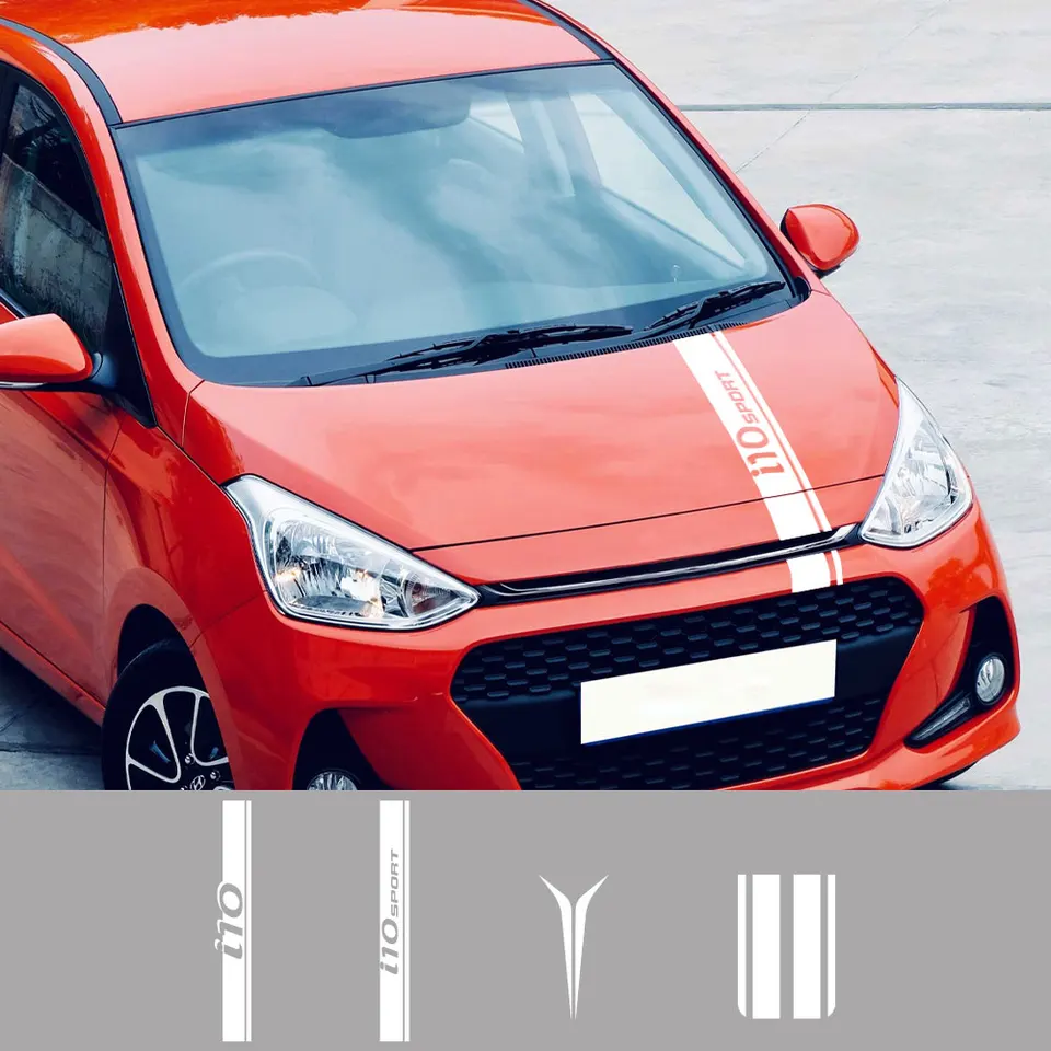 4 Stuks Roestvrijstalen Autodorpelstickers Met Verfbeschermingsfolie voor Hyundai i10 (III) 2019-2023,B