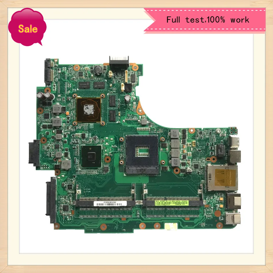 Материнская плата для ноутбука ASUS N53JG материнская REV.2.2 HM55 | Компьютеры и офис