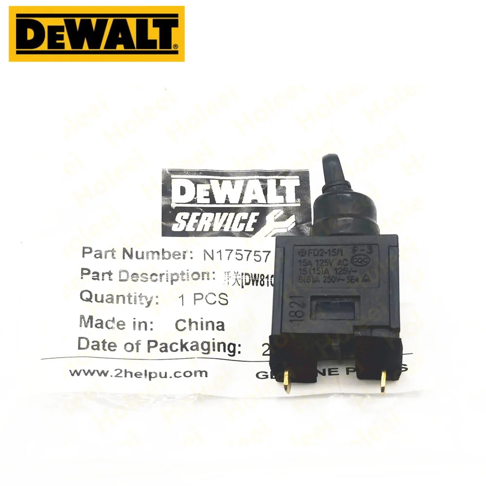 Переключатель для электроинструментов DEWALT DW811 DW810 DW803 N175757 | Инструменты