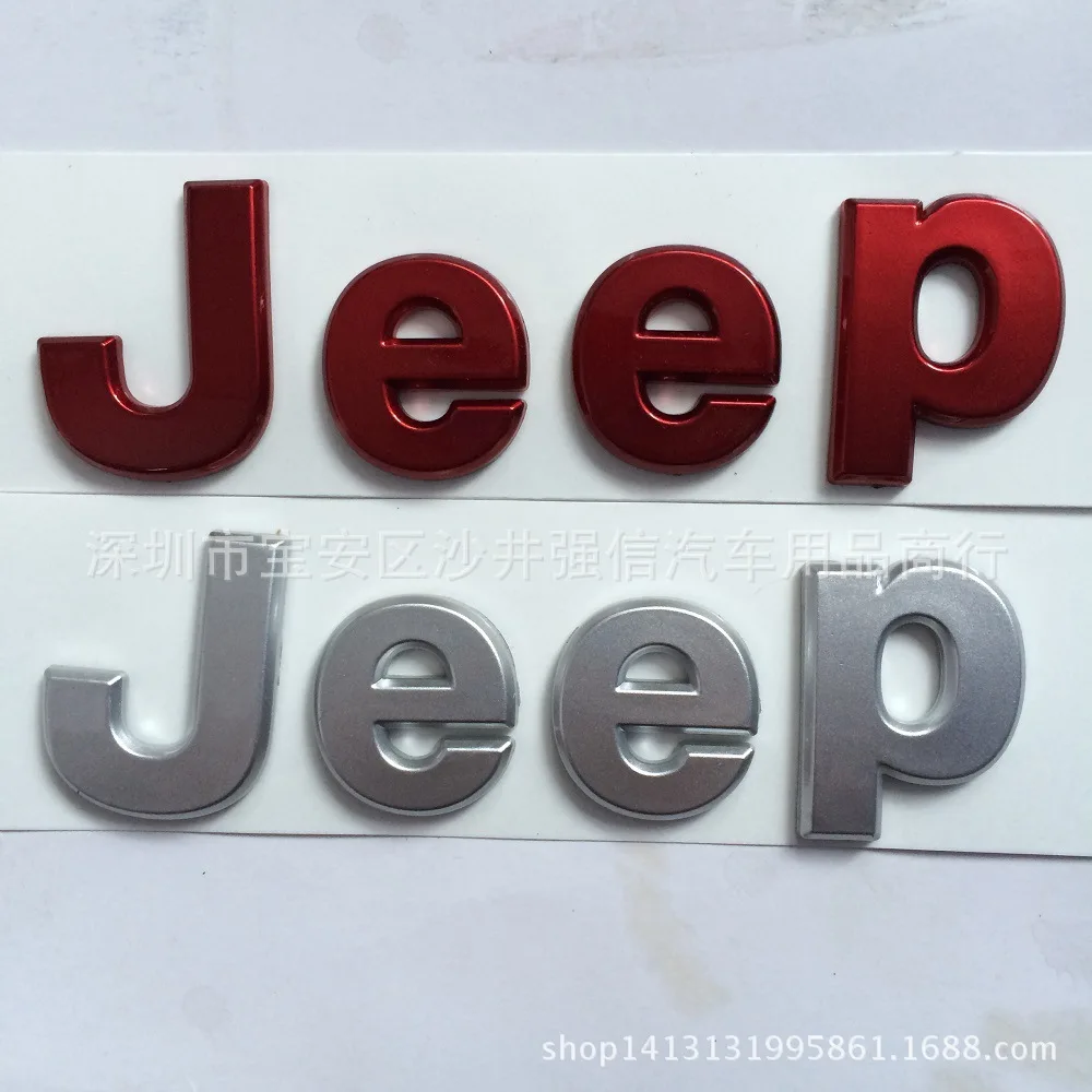 Чехлы для Jeep с английской надписью и логотипом Cherokee Wrangler