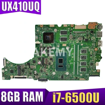 

Akemy laptop Motherboard For ASUS UX310UVK UX310UQ UX310UQK RX310U RX410U UX410UV UX410UQ UX410UQK Mainboard i7-6500U 8GB RAM