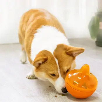 

Pet Food Dispenser Automatic Safe Dog Cat Slow Feed Bowl Pet Tumbler Educational Toy