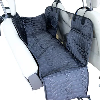 

New Waterproof Dog Car Seat Cover Mat Hammock Cushion Protector Safety Mat Blanket Nylon Black Pet Carrier Car Seat