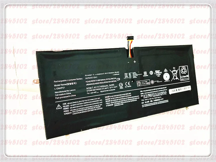 GYIYGY 54Wh L12M4P21 L13S4P21 2ICP5/57/128 2 2CP5/57/123 Аккумулятор для ноутбука Lenovo IdeaPad Yoga Pro 13 Y50 70AS ISE