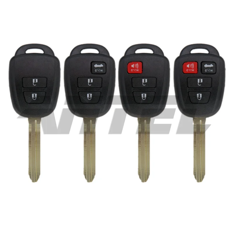 

ANTEF CAR KEY Shell For Remote Car Key Shell For Toyota RAV4 Vios WISH YARIS Camry Hiac Corolla CAR KEY FCCID:B74TH B54TH