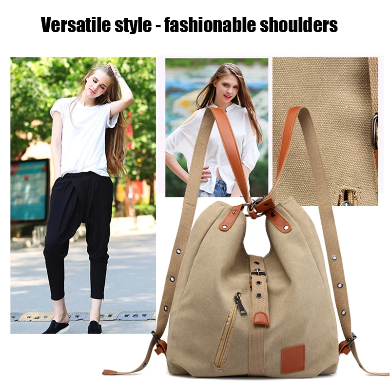 extra large canvas backpack