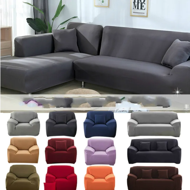 

Stretch Sofa Cover 1/2/3/4 Seater Sof Slipcover Couch Covers for Universal Sofas Livingroom Sectional L Shaped Slipcover