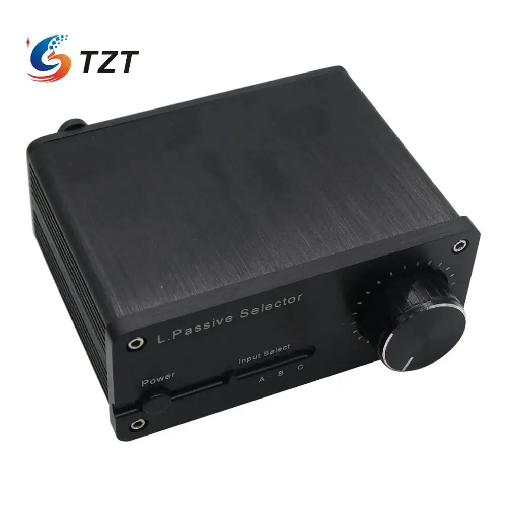 TZT L.HifiSelector Hifi пассивный селектор преусилитель аудио преамп Регулировка