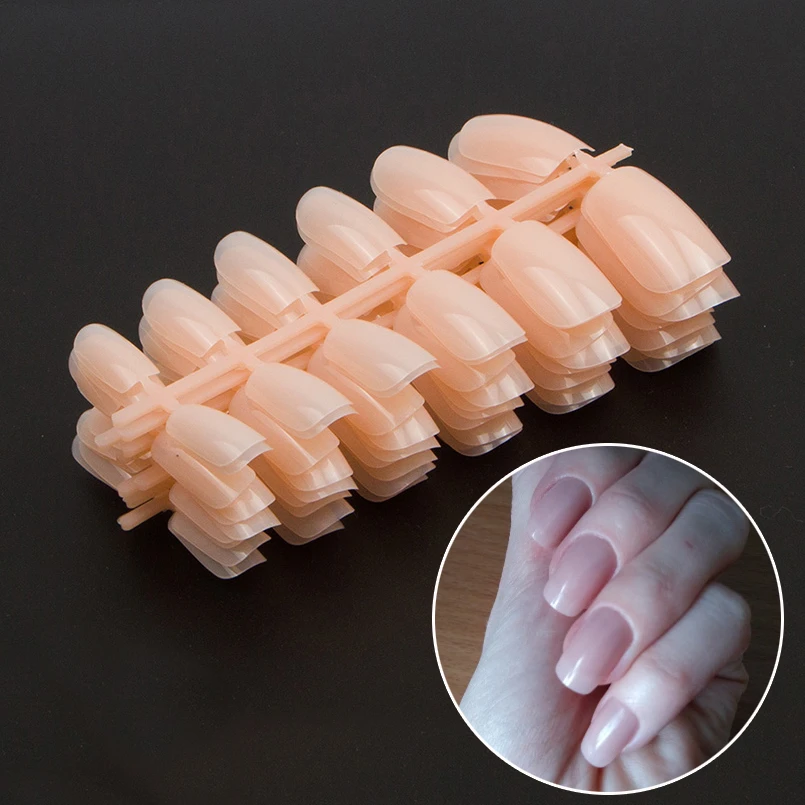 120pcs Pack Short Full Cover False Nails Square Acrylic Nail Tips 10 Sizes Press On Nails For Diy Salon Fake Nail Art Designs False Nails Aliexpress