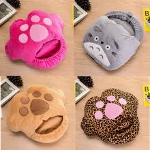 Грелка для рук usb плюшевая электрическая грелка для ног сокровище плагин зимняя теплая обувь chinchillas Теплая ножная кошка