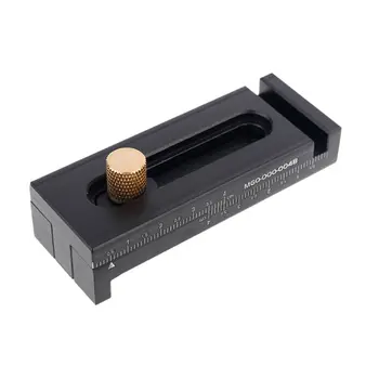 

5-40mm Woodworking Gauge Feeler Depth Measuring Sawtooth Ruler Marking Tool 37MD