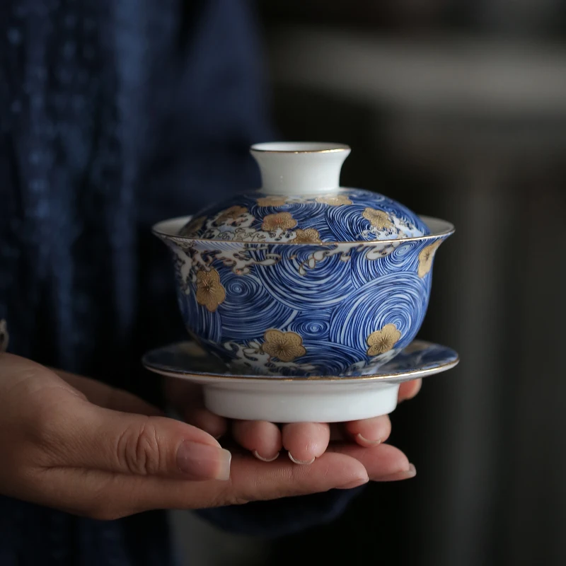 TANGPIN керамические чайники gaiwan с 6 чашками Китайский кунг-фу чайный сервиз набор