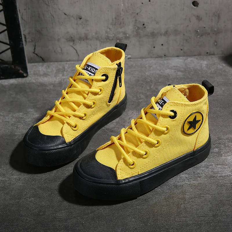 2020 Spring Fashion Kids Sneakers Girls Sneakers Boys Shoes Kids Canvas Shoes Size 25-38 Children Shoes