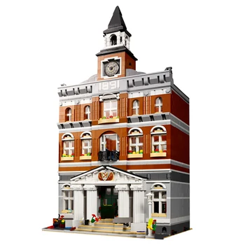 

The NEW 2859pcs City Classic display Town Hall Building Bricks Block Toy bricks Set for kids gifts