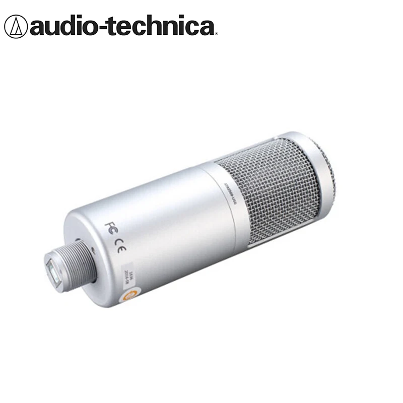 Audio-Technica ATR2500 Профессиональный K song live USB выход Конденсатор Запись Встроенная звуковая карта Микрофон