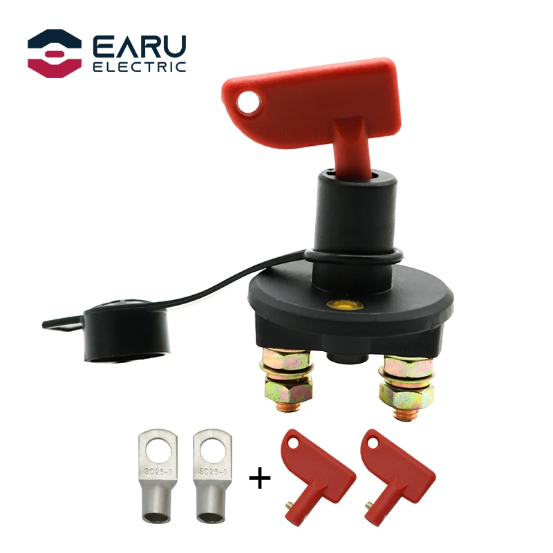 Universal Auto Car Battery Isolator Switch 12V 36V 24V Main Power Isolation  Disconnector Cut Off Kill Switch For RV Boat 300A - AliExpress