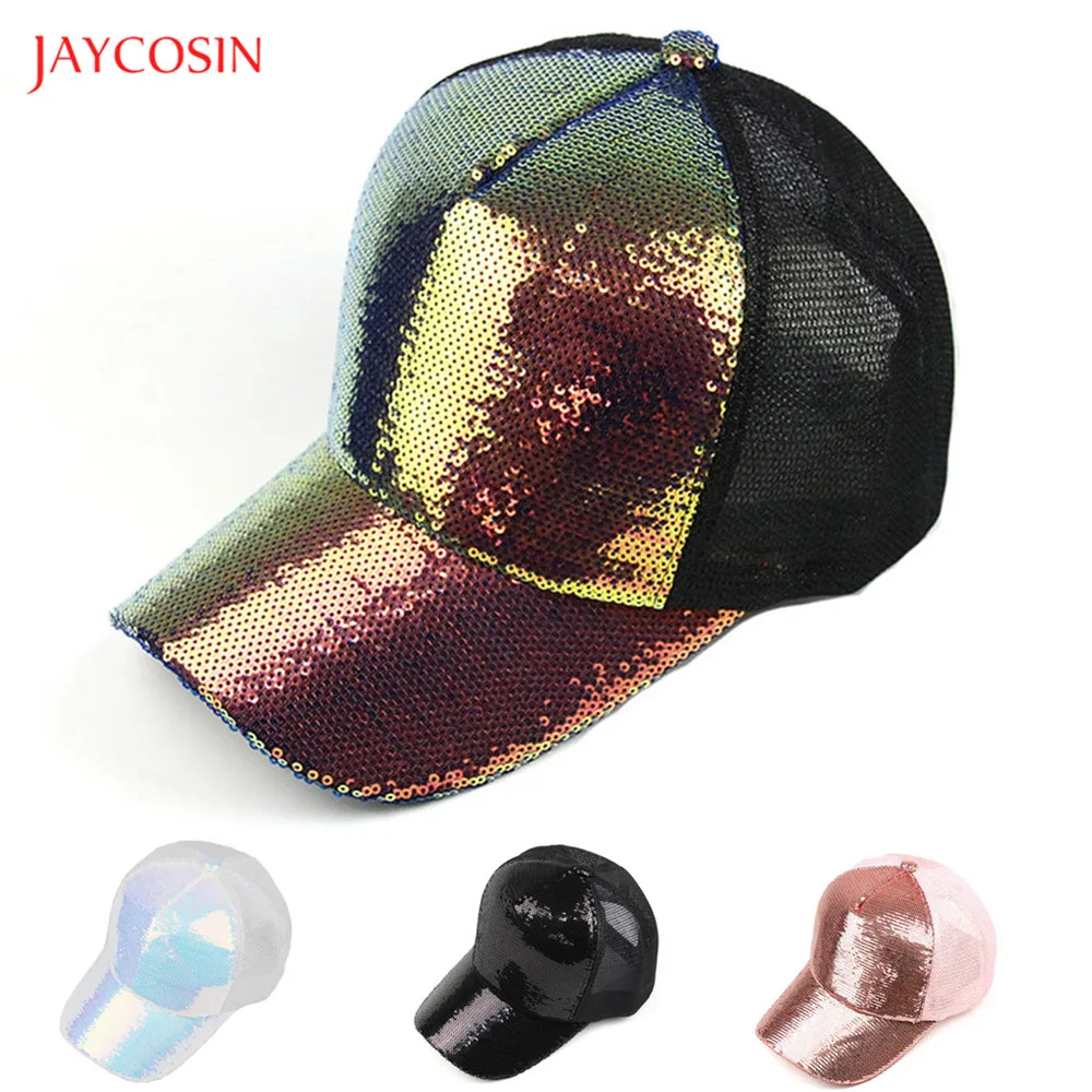Joycosin, унисекс, уличные бейсболки, модные, высокое качество, мужские шапки, с блестками, мигающие, бейсболки, уличные, танцевальные, женские, Снэпбэк кепки