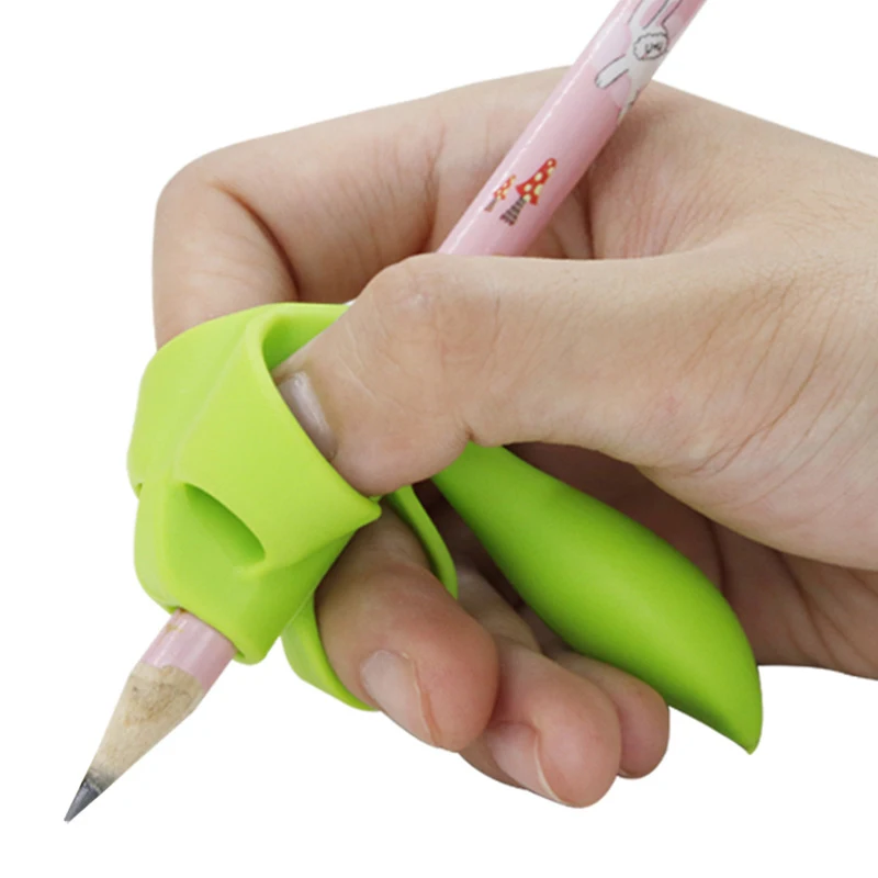 

Children's Drawing Toys Plastic Pencil Pen Holder Children Writing Learning Tool Stationery Aid Grip Posture Correction Device