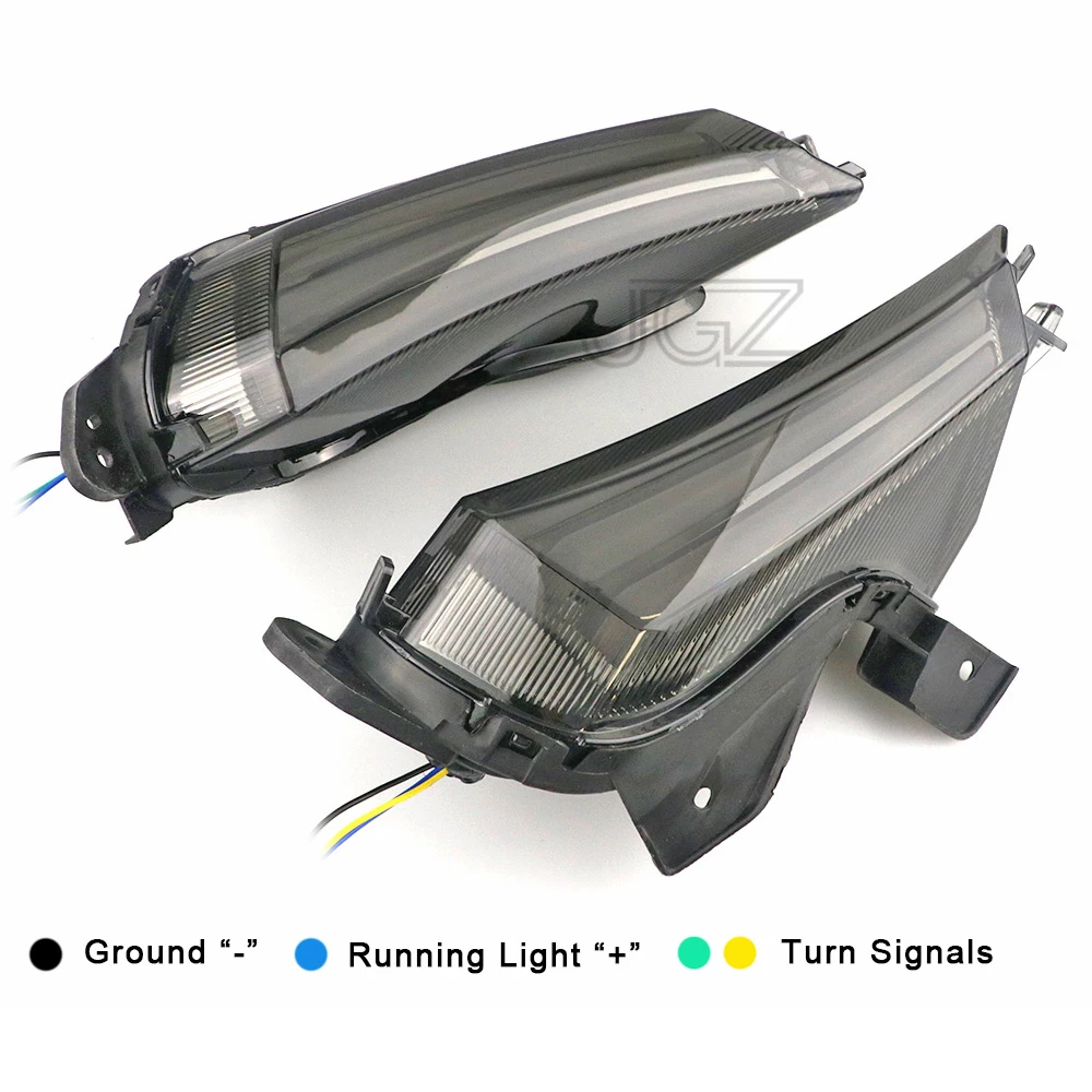 Pair Motorcycle Modified LED Front Turn Signal Running Lights Indicators Side Lamp for YAMAHA XMAX 250 X-max 300 2017 2018