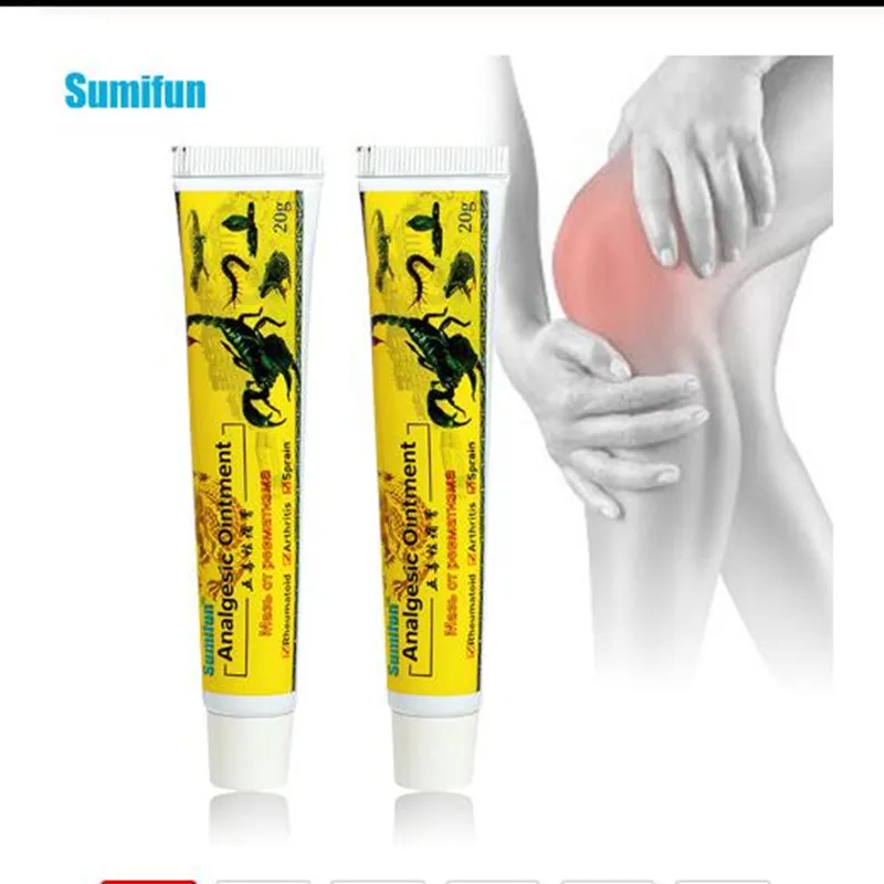Sumifun 1pcs New Analgesic Ointment Pain Relief Ointment Herbal Cream