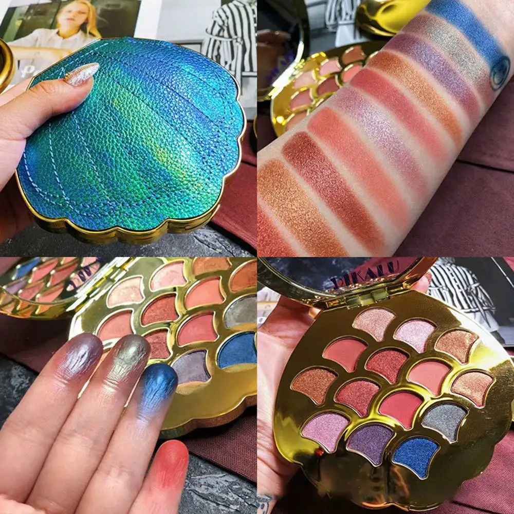 

14 Colors Eyeshadow Palette Matte Makeup Shimmer Powder Eyeshadow Palette Long Lasting Eye Shadow Woman Beauty Korean Cosmetic