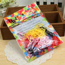 Повязка для волос для девочек, яркие цвета,, Детская повязка для волос, одноразовая резинка, корейский стиль, аксессуары для волос