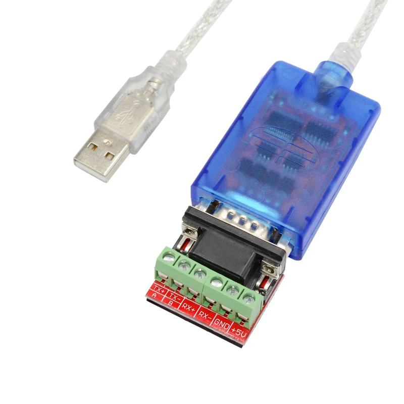 

0.5M 1M 1.8M USB 2.0 USB 2.0 to RS485 RS-485 RS422 RS-422 DB9 COM Serial Port Device Converter Adapter Cable, Prolific PL2303