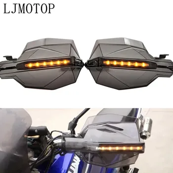 

For MV Agusta Brutale 675 800 900 910 Suzuki Burgman 400 Motorcycle Hand Guard Handle Protector HandGuards with LED Signal Light